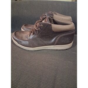 The North Face Men's Ballard Evo Brown‎ Leather Lace Up Ankle Boots Size 13